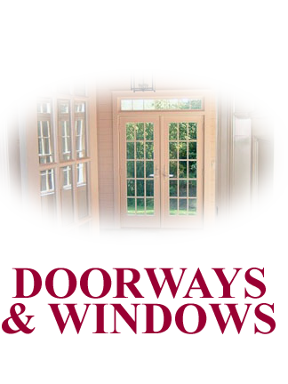 doorways and windows